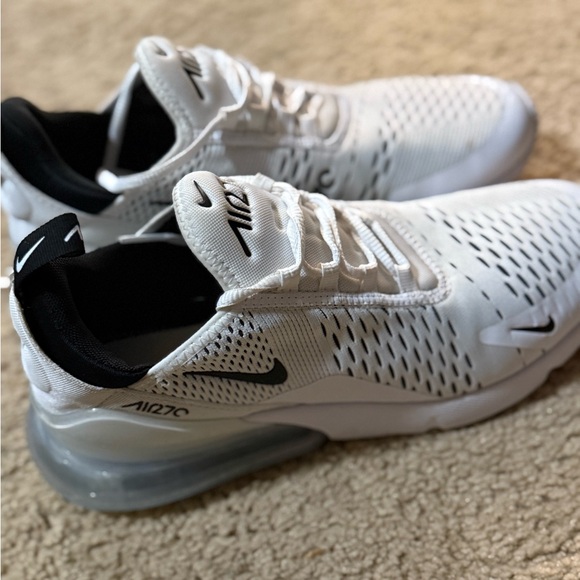 Nike Shoes - Nike Air Max 270 White and Black Sneakers